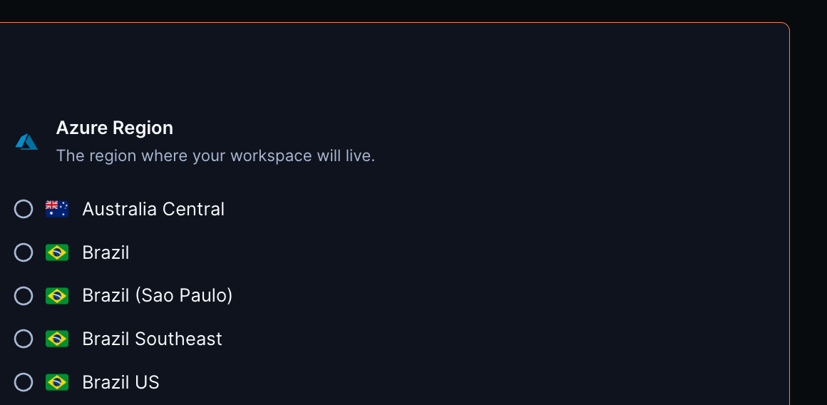 Azure Exclude